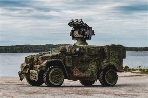 Saab Showcases Missile System On Oshkosh Vehicle At Dsei