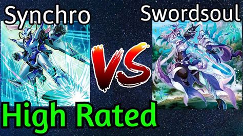 Synchro Vs Swordsoul High Rated Db Yu Gi Oh Youtube