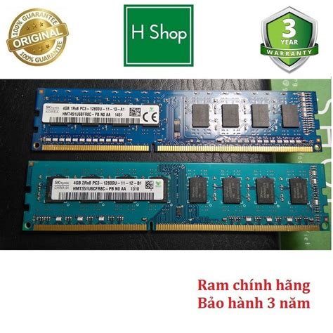 Ram Pc Ddr3 Pc3 4gb Bus 1600 HiỆu Hynix Hyndai Electronic Ram đồng