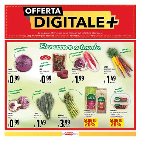 Volantino Coop Benessere A Tavola Dal Gennaio Offerte A Pagina