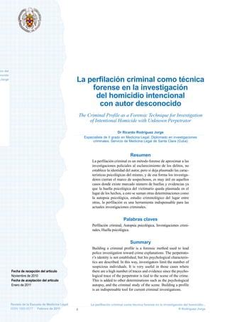 Perfilaci N Criminal Pdf Descarga Gratuita