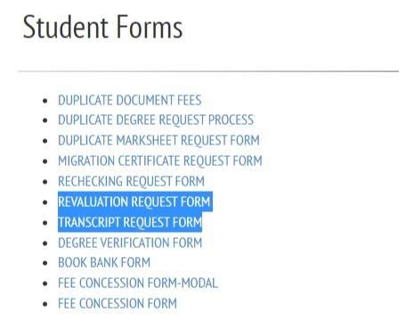 Du Sol Result Semester Exams Schedule Revaluation Rechecking