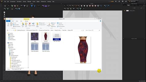 How To Trace Marvelous Designer Patterns Tutorial Youtube