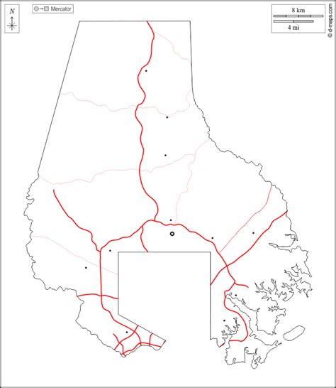 Condado De Baltimore Mapa Gratuito Mapa Mudo Gratuito Mapa En Blanco