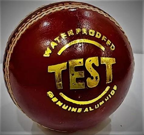 Red Test Maroon 4 Piece Leather Cricket Balls Size Full At Rs 300 In