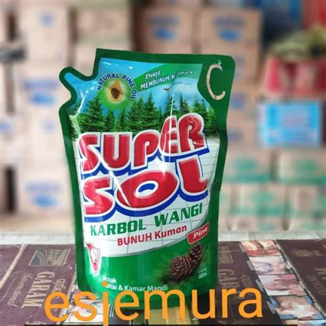 Jual Super Sol Karbol Wangi Pine 1800 Ml Di Seller Zea Medika