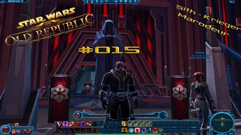 Let S Play SWTOR Sith Krieger 015 Duell Mit Vemrin Das