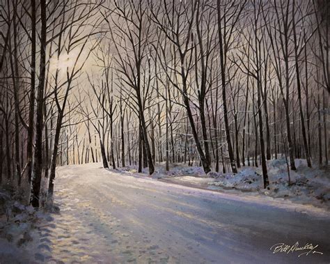 Winter Wonderland Painting at PaintingValley.com | Explore collection ...