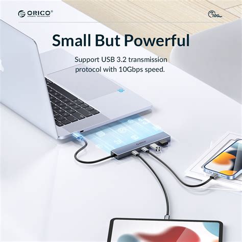 Mua Orico HUB Chia Cổng USB Type C 4 Trong 1 10Gbps 100W USB3 2 Gen2