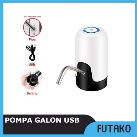 Jual Pompa Aqua Galon Listrik Pompa Galon Usb Recharge Shopee Indonesia