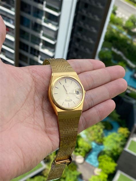 Vintage Seiko Majesta Gold Day Date Women S Fashion Watches