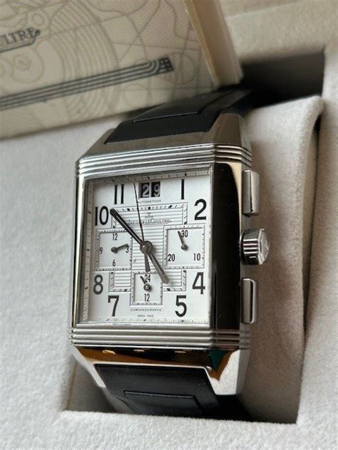 Jaeger LeCoultre Reverso Chronograph No Reserve Price 230 8 77