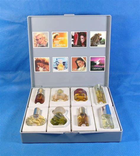 Vintage Avon Fragrances Sampler 8 Perfumecologne Set 5 Oz Each New In