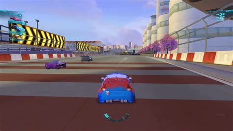 Cars 2 Video Game Raoul Caroule Runway Tour Youtube