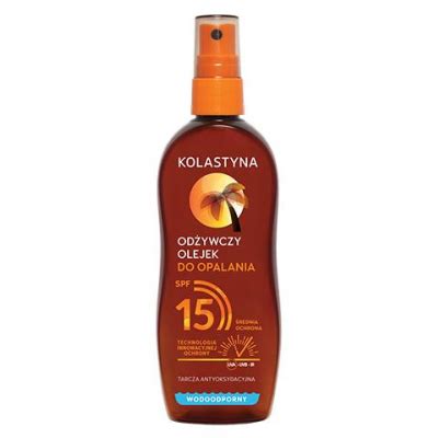 KOLASTYNA Olejek Do Opalania W Sprayu SPF15 150 Ml Cena Opinie