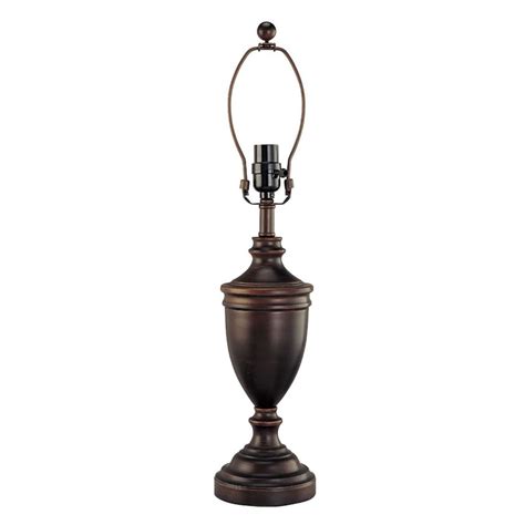 Allen Roth 18 In 3 Way Switch Oil Rubbed Bronze Lamp Base At