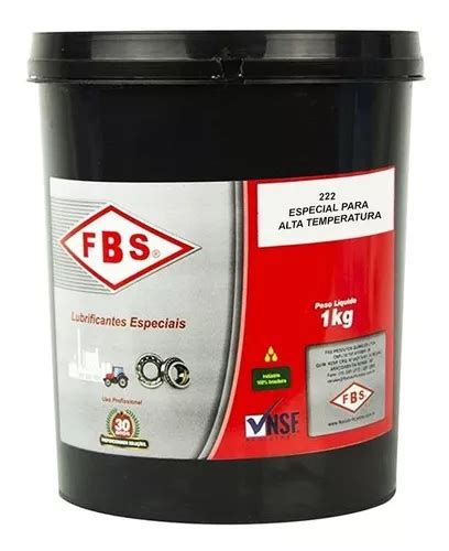 Grasa Especial Para Altas Temperaturas 350 Grados Fbs 222 1 Kg