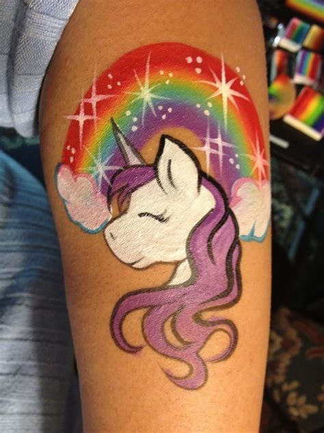 Resultado De Imagem Para Pintura Facial Unicornio Face Painting Unicorn