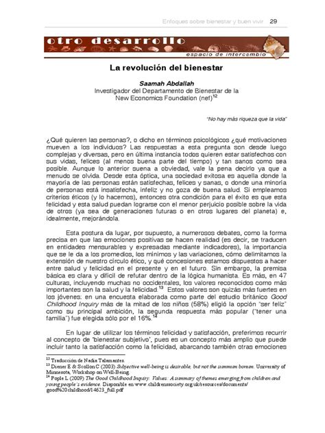 Saamah Abdallah La Revolucion Del Bienestar Pdf Pdf Bienestar