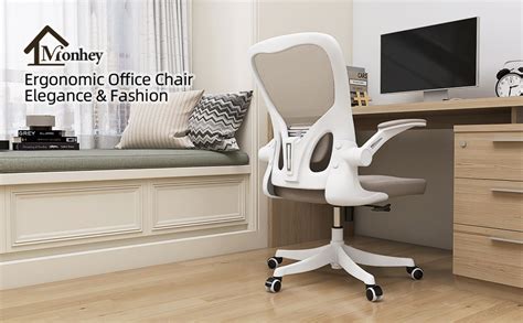 Amazon Monhey Desk Computer Chairs Ergonomic With Lumbar Support