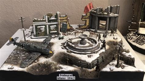 Stalingrad diorama 1/72 : r/modelmakers