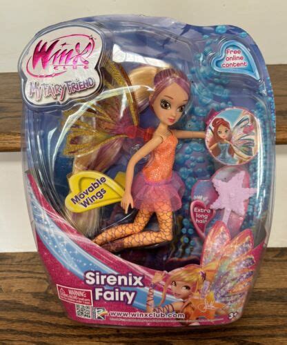 New Winx Club My Fairy Friend Sirenix Fairy Stella Doll Toy W