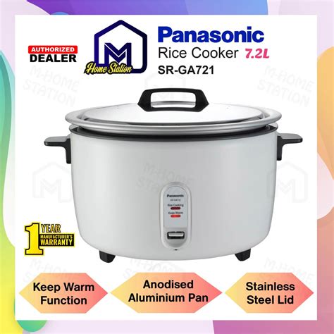 Panasonic 7 2L Big Capacity Conventional Rice Cooker 7 2 Liter SR GA721