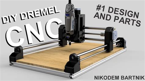 Diy Dremel Cnc 1 Design And Parts Arduino Aluminium Profiles 3d Printed Parts Youtube