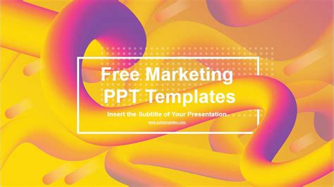 Marketing Pitch Free Ppt Presentation Infographic Charts And Background