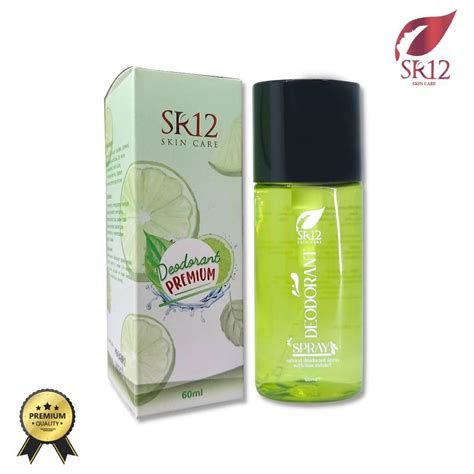 SR12 Herbal Skincare Deodorant Spray Premium 60ml Premium Quality