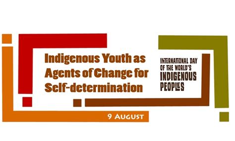 "Indigenous Youth as Agents of Change for Self-determination" - theme of International Day of ...