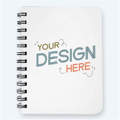 Custom 5" x 7" Spiral Notebook | Design Online For Free |Bonfire