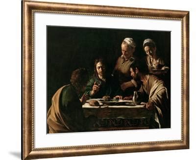 Supper at Emmaus, 1606 Giclee Print by Caravaggio | Art.com