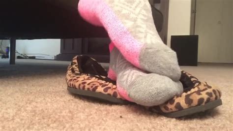 Socks And Cheetah Moccasins Frieda Ann Foot Fetish