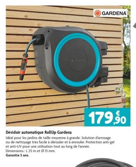 Promo D Vidoir Automatique Rollup Gardena Chez Point Vert