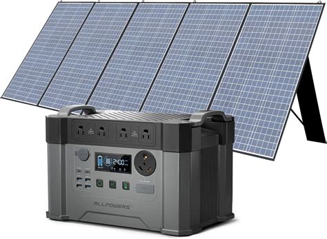 ALLPOWERS S2000 Pro Portable Power Station With Panels Included 1500Wh