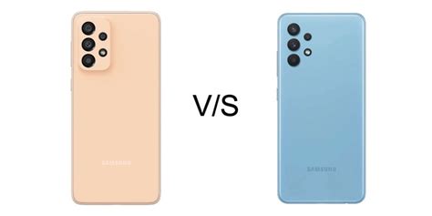 Samsung Galaxy A33 5g Vs A32 5g