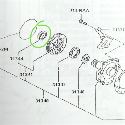 Jual Seal Sil Input Pompa Oli Matic Nissan Serena C24 Xtrail T30