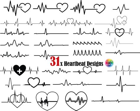 Stethoscope Heart Beat Svg