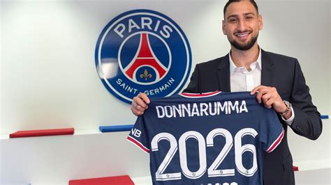 Ufficiale Gianluigi Donnarumma Un Nuovo Giocatore Del Paris Saint