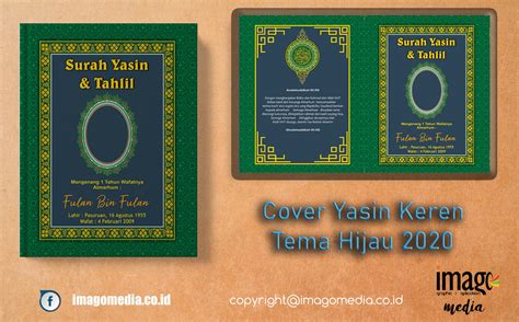 Desain cover buku yasin - evemasop