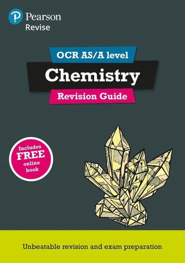 Pearson Revise Ocr Asa Level Chemistry Revision Guide Incl Online