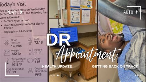 VLOG Come With Me To My Dr Appointment Health Insurance Is Back On