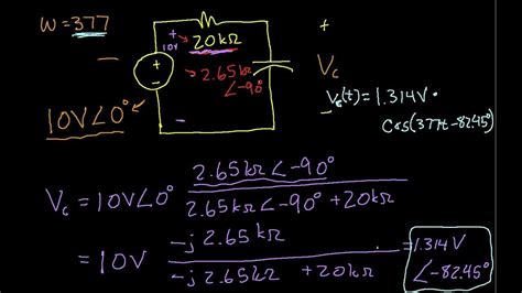 Steady State Analysis Of Ac Circuits Notes