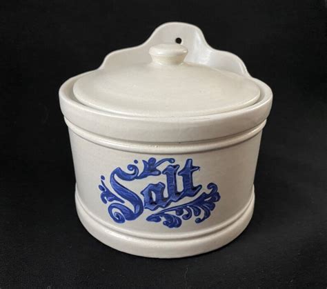 Pfaltzgraff Yorktowne Salt Box Kitchen Essential Retro Retired Etsy