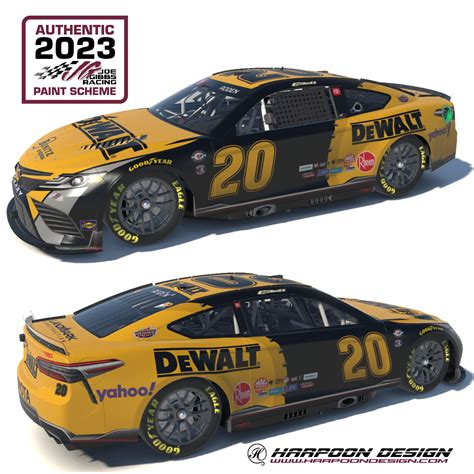 Christopher Bell Dewalt Throwback Camry No Num By Brantley Roden