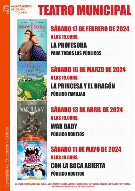 Novedades Teatrales En Mejorada Del Campo Actualidad