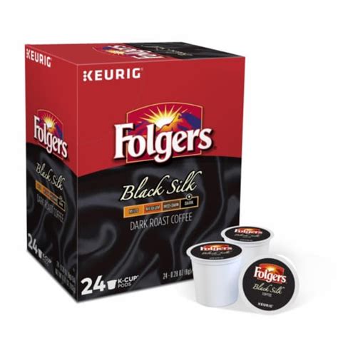 Folgers® Black Silk Dark Roast K Cup Coffee Pods 24 Ct Kroger