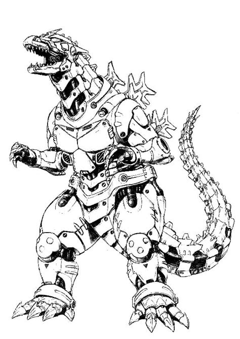 Godzilla Coloring Pages Titanosaurus