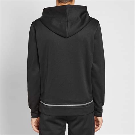 Helmut Lang Zip Away Popover Hoody Black End Au